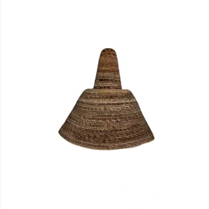 Handcrafted natural boho hanging ceiling lamp